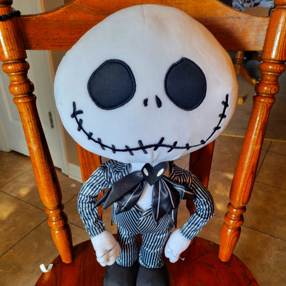 Nightmare before Christmas giant jack skellington door greeter